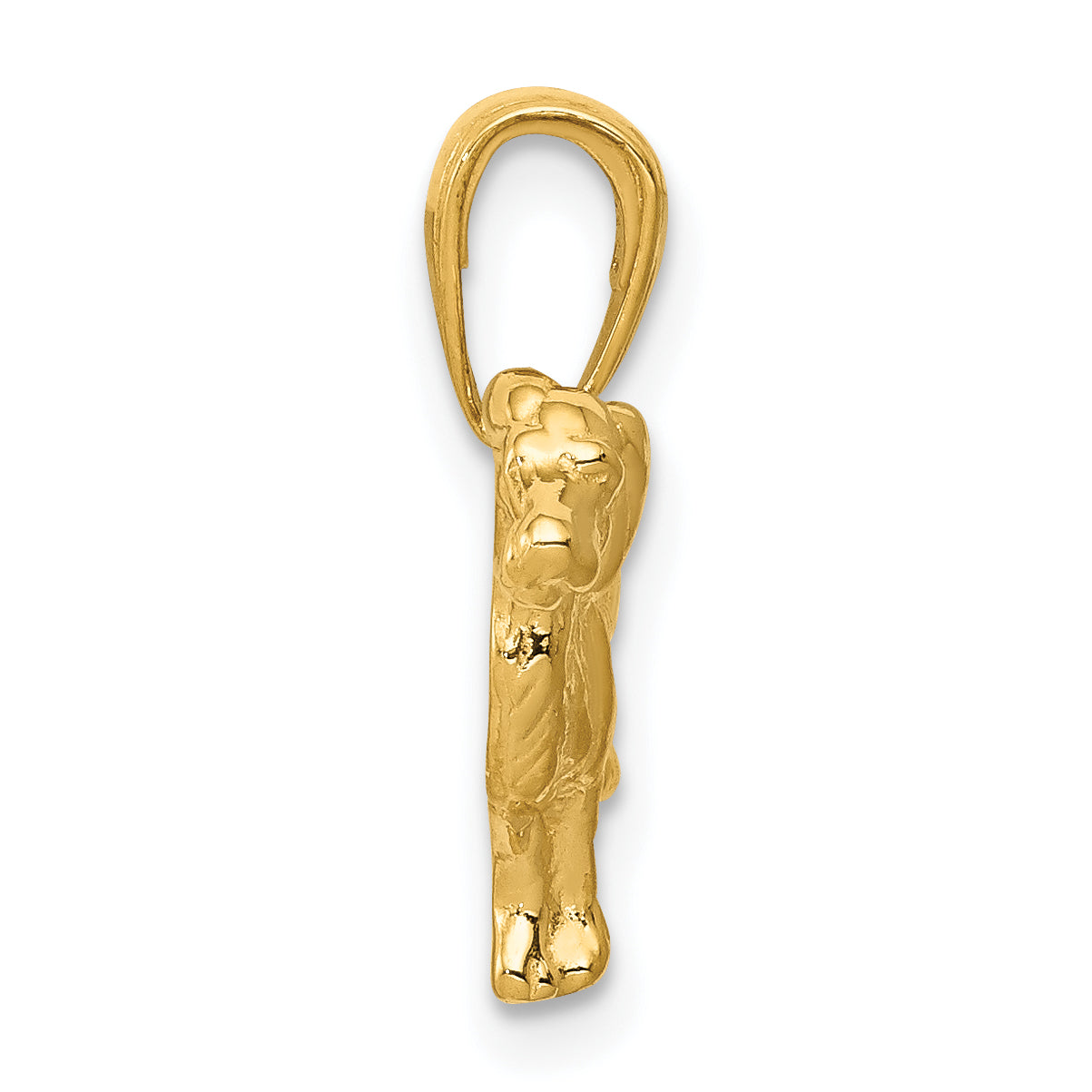 10k Springer Spaniel Dog Pendant Secondary image
