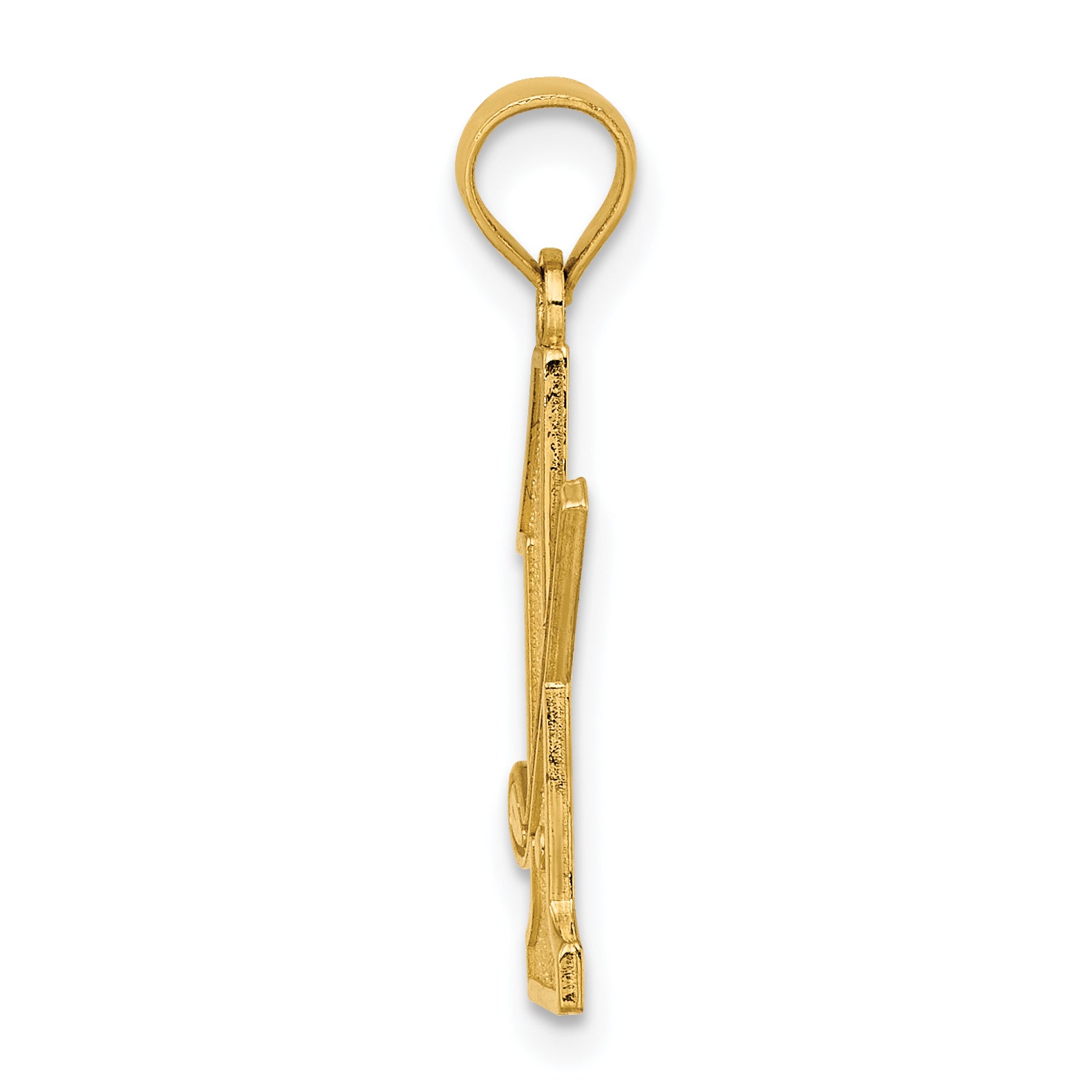 10k Golf Club and Ball on #1 Charm Secondary image