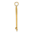 10k 3-D Single Golf Club with Ball Charm