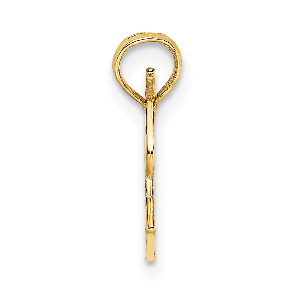 10K Megaphone with Handle Pendant