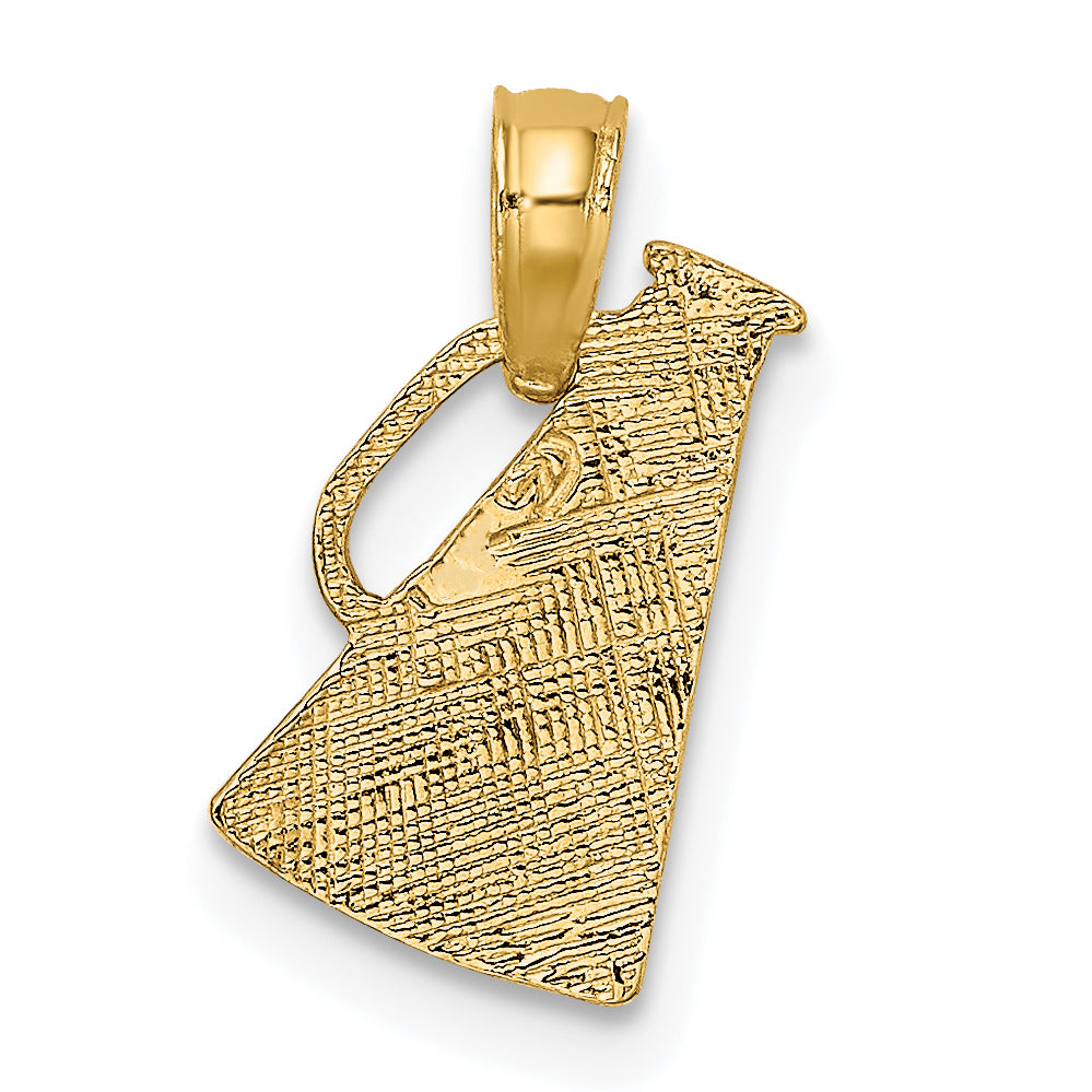 10K Megaphone with Handle Pendant