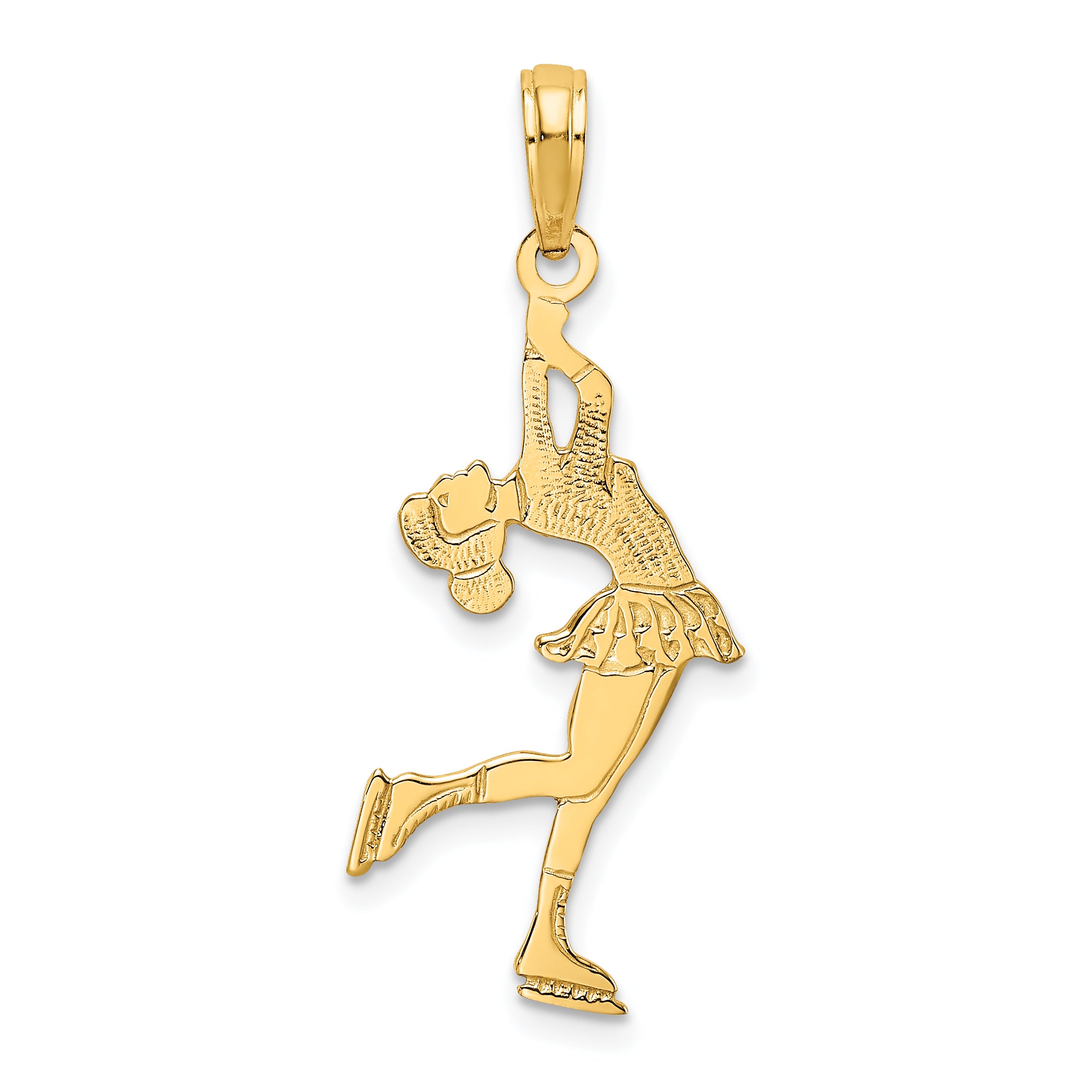 10k Ice Skater Turning Charm Main image