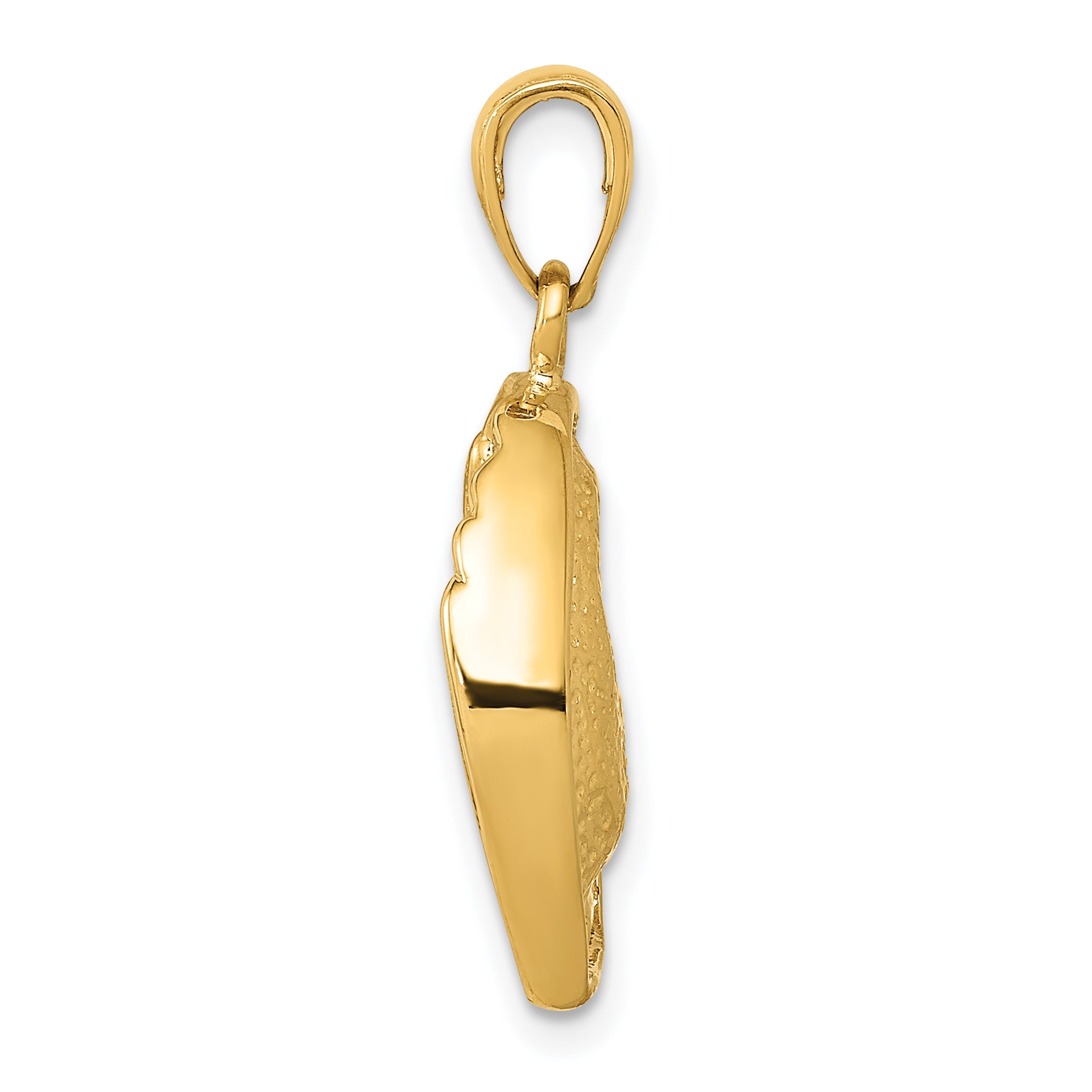 10K Baseball Glove And Ball Pendant Secondary image