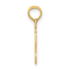10K Basketball in Net Pendant