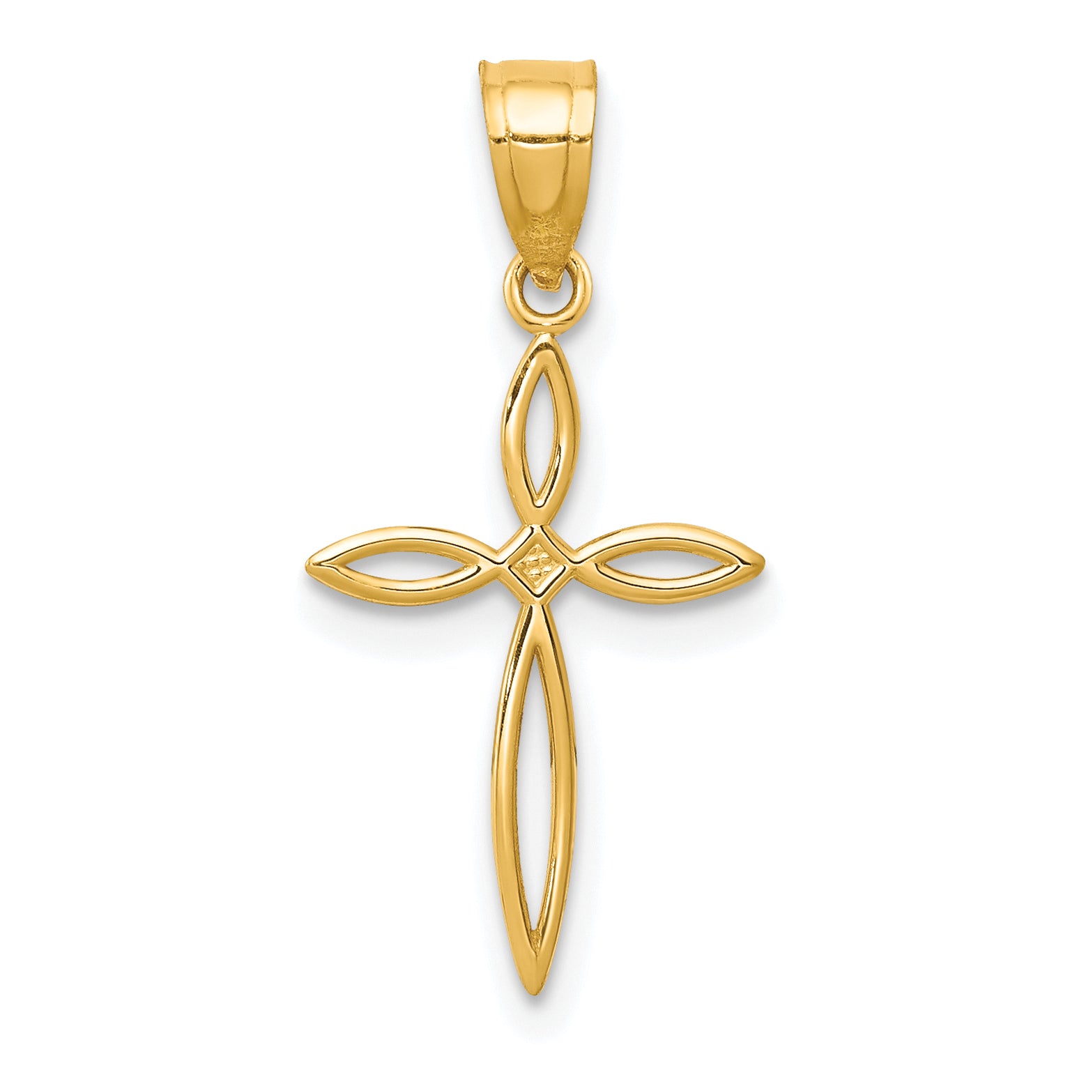 10k Passion Cross Charm Main image