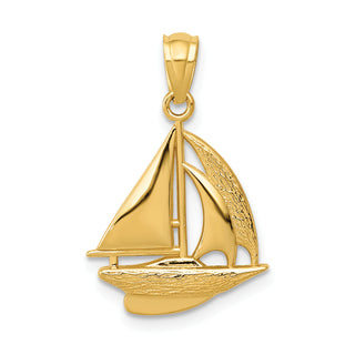 Nautical 10K Gold Pendants - Sophia Jewelers