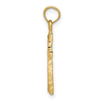 10K Cross Pendant