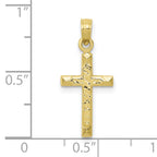 10K Cross Pendant