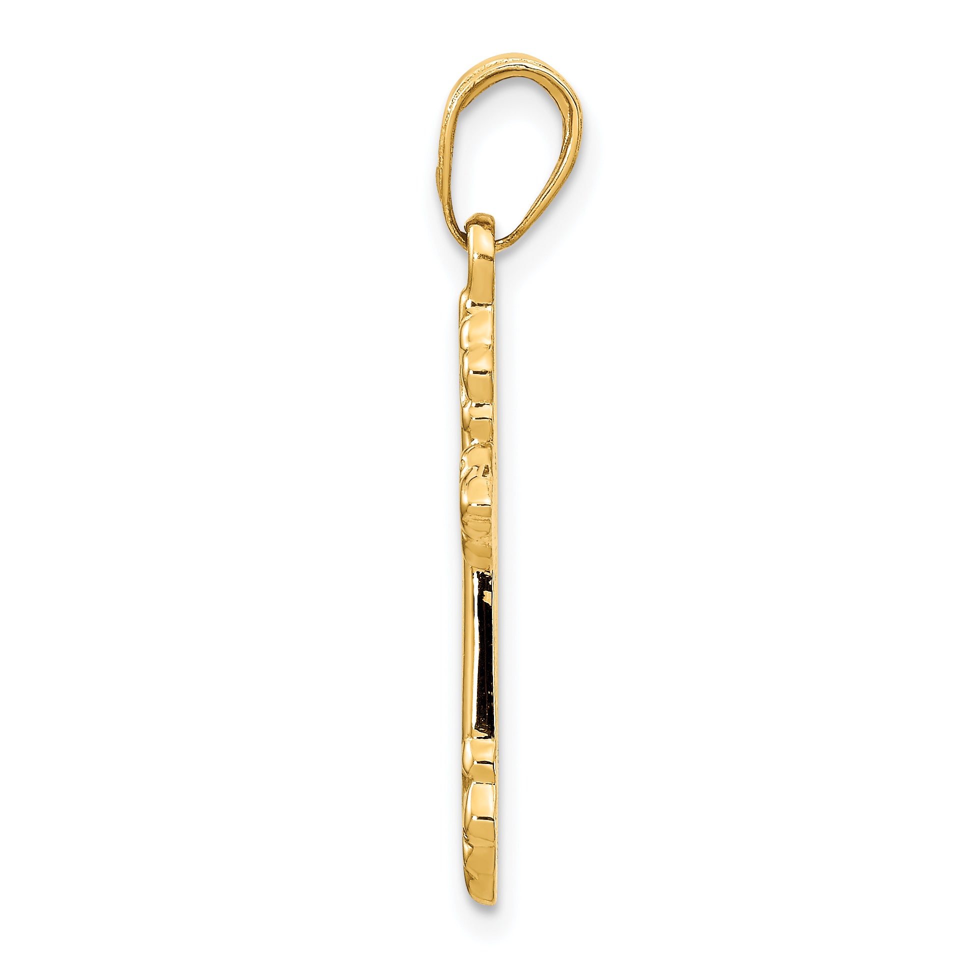 10K Cross Pendant