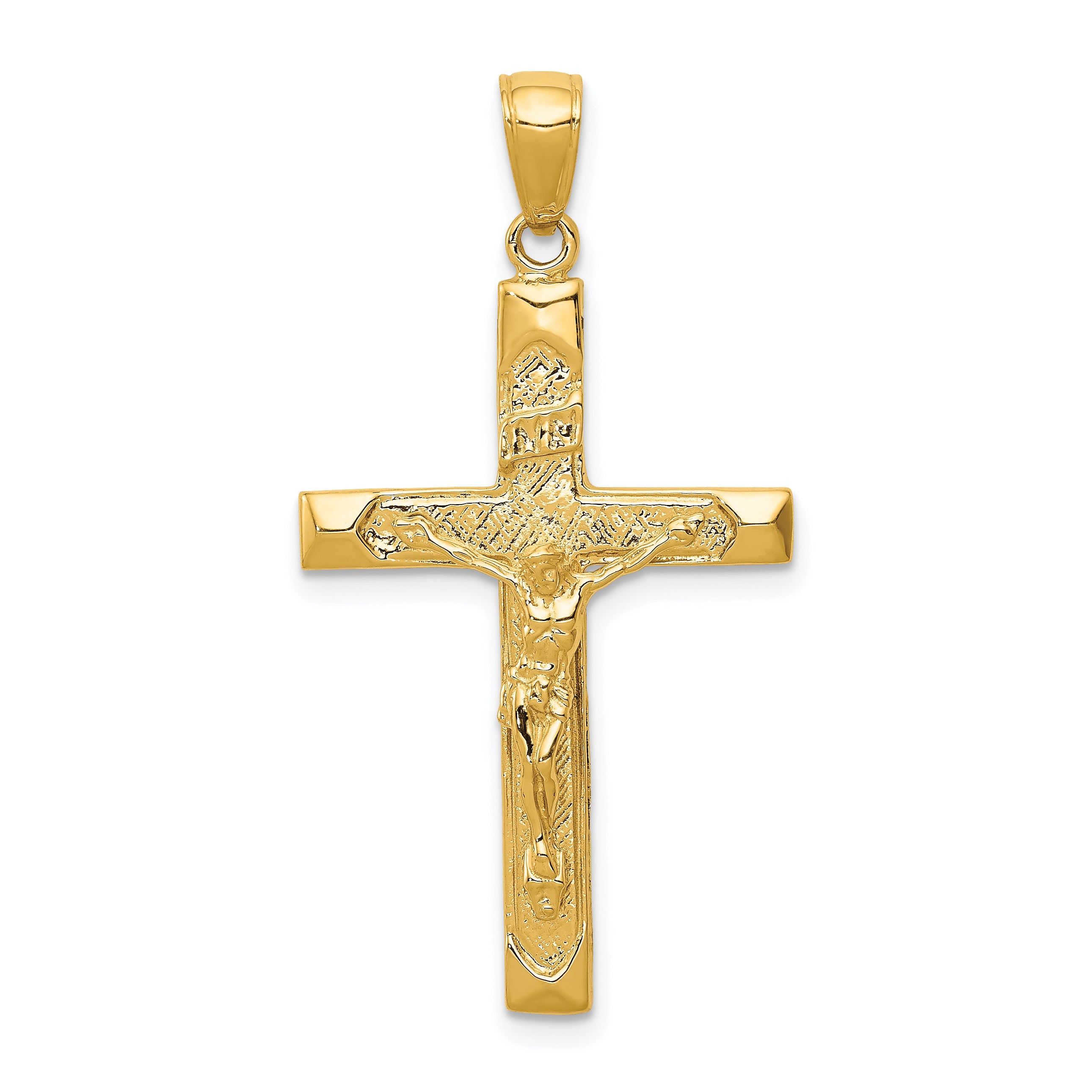10k INRI Crucifix Pendant Main image