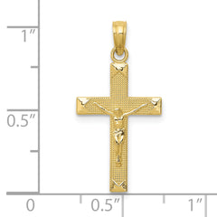 10k Crucifix Pendant