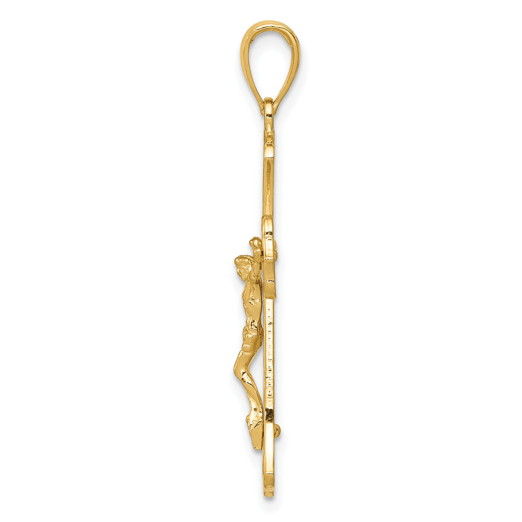10K Crucifix Pendant