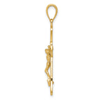 10K Crucifix Pendant