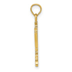10K Menorah Pendant