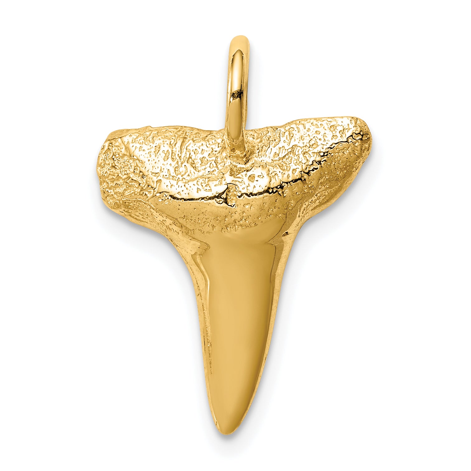 10K Shark Tooth Pendant Main image