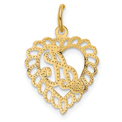 10KY Initial A Charm