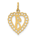 10k Initial J Charm