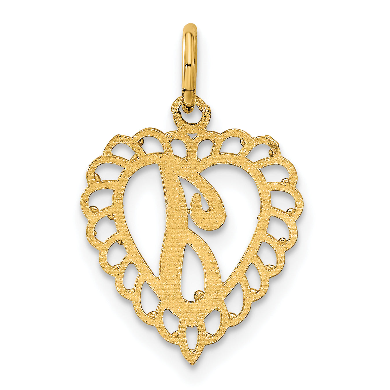 10k Initial J Charm
