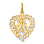 10k Initial M Charm