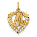 10k Initial M Charm