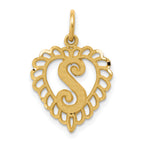 10k Initial S Charm