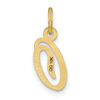 10k Initial O Charm
