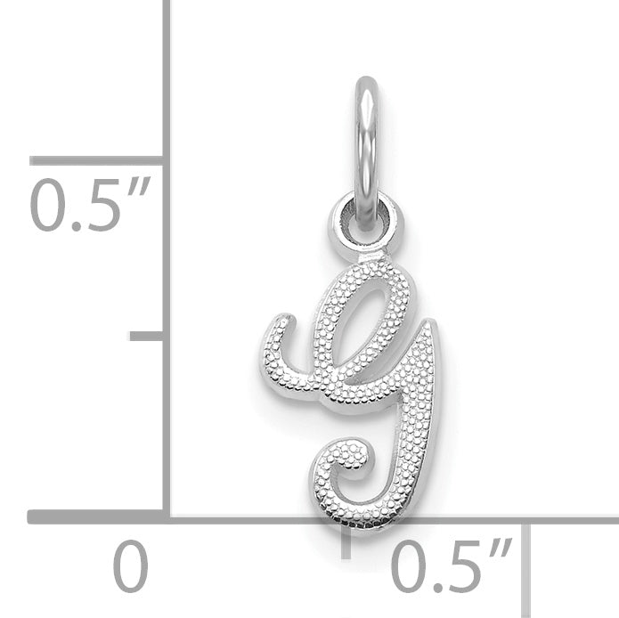 10KW Initial G Charm