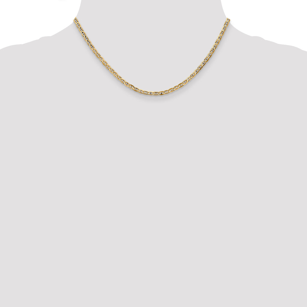 10k 3mm Concave Anchor Chain