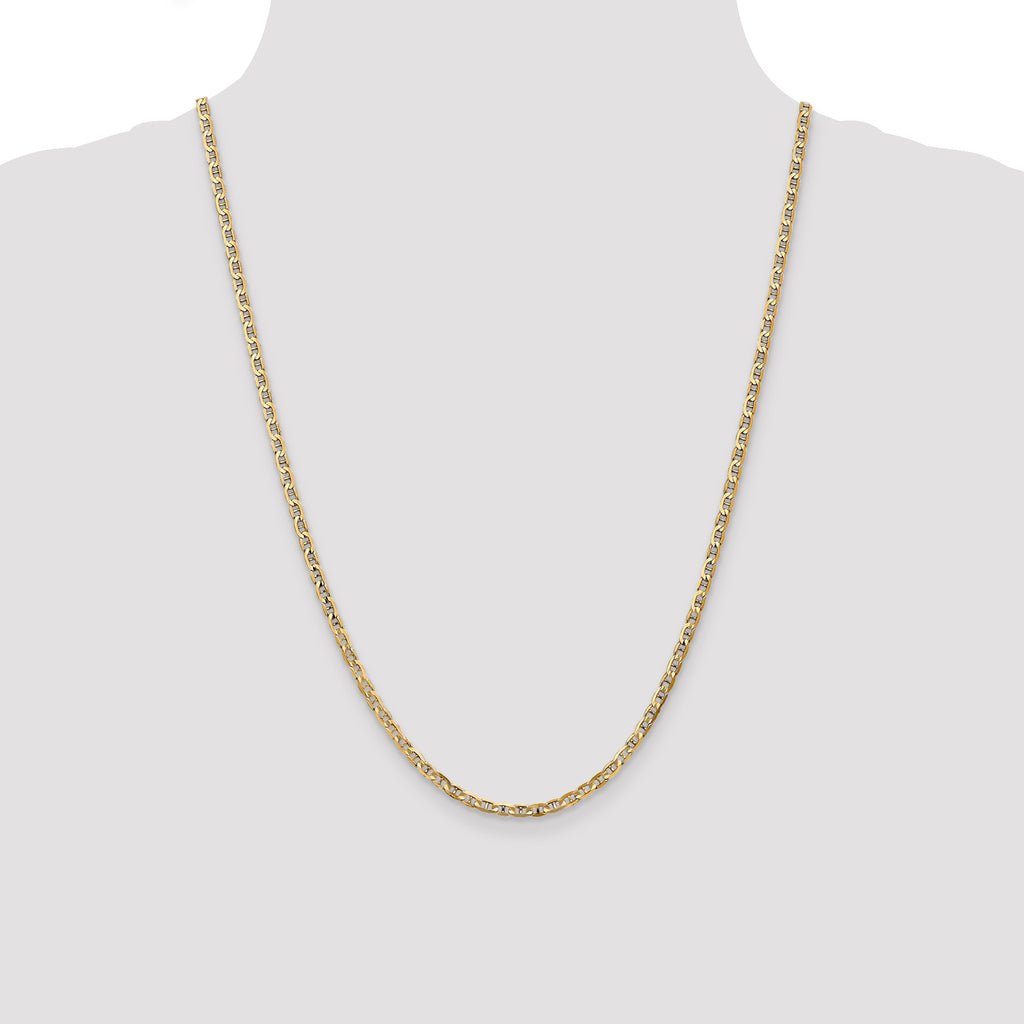 10k 3mm Concave Anchor Chain