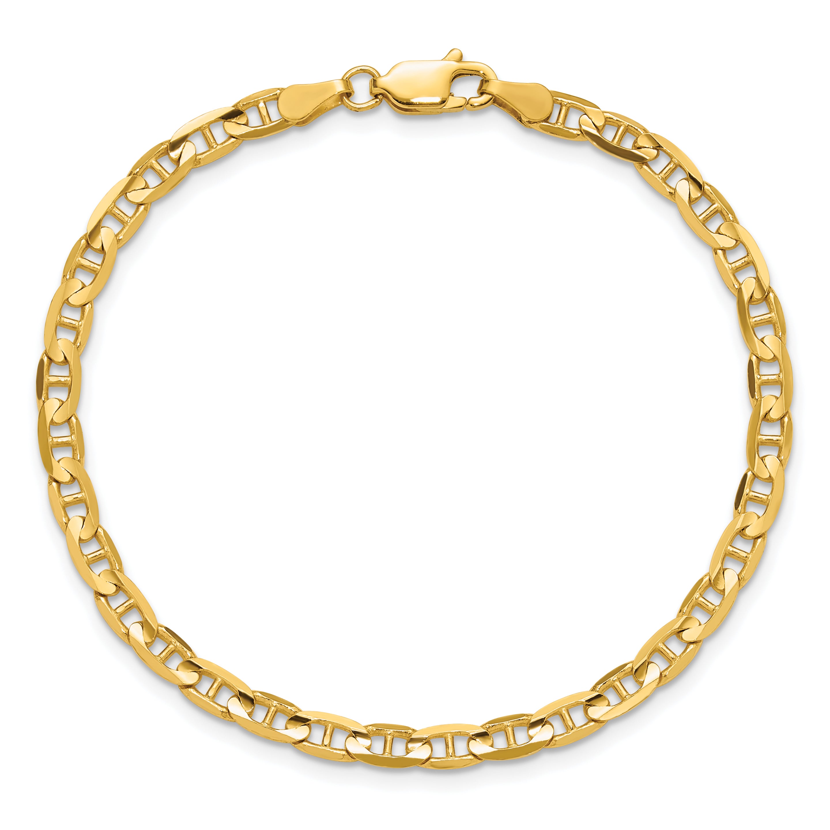 10k 3.75mm Concave Anchor Chain