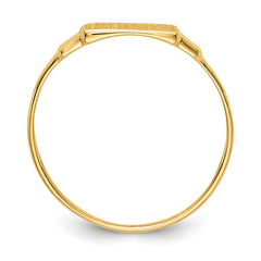 10K Signet Ring