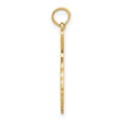 10K Solid Georgia State Pendant