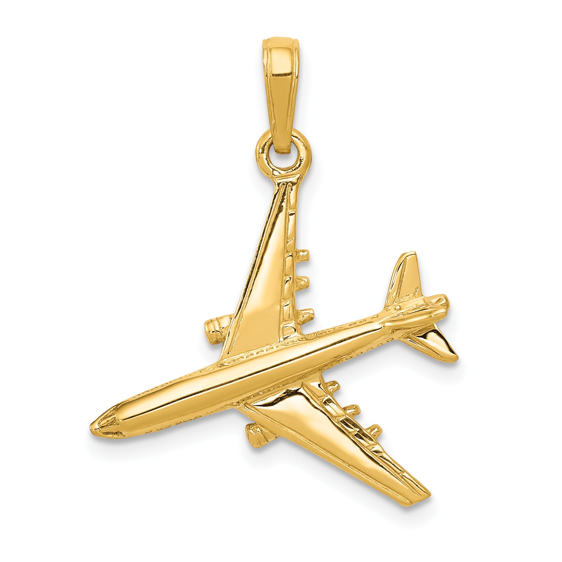 10k 3-D Jet Pendant Main image