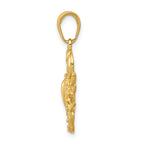 10K Scorpion Pendant