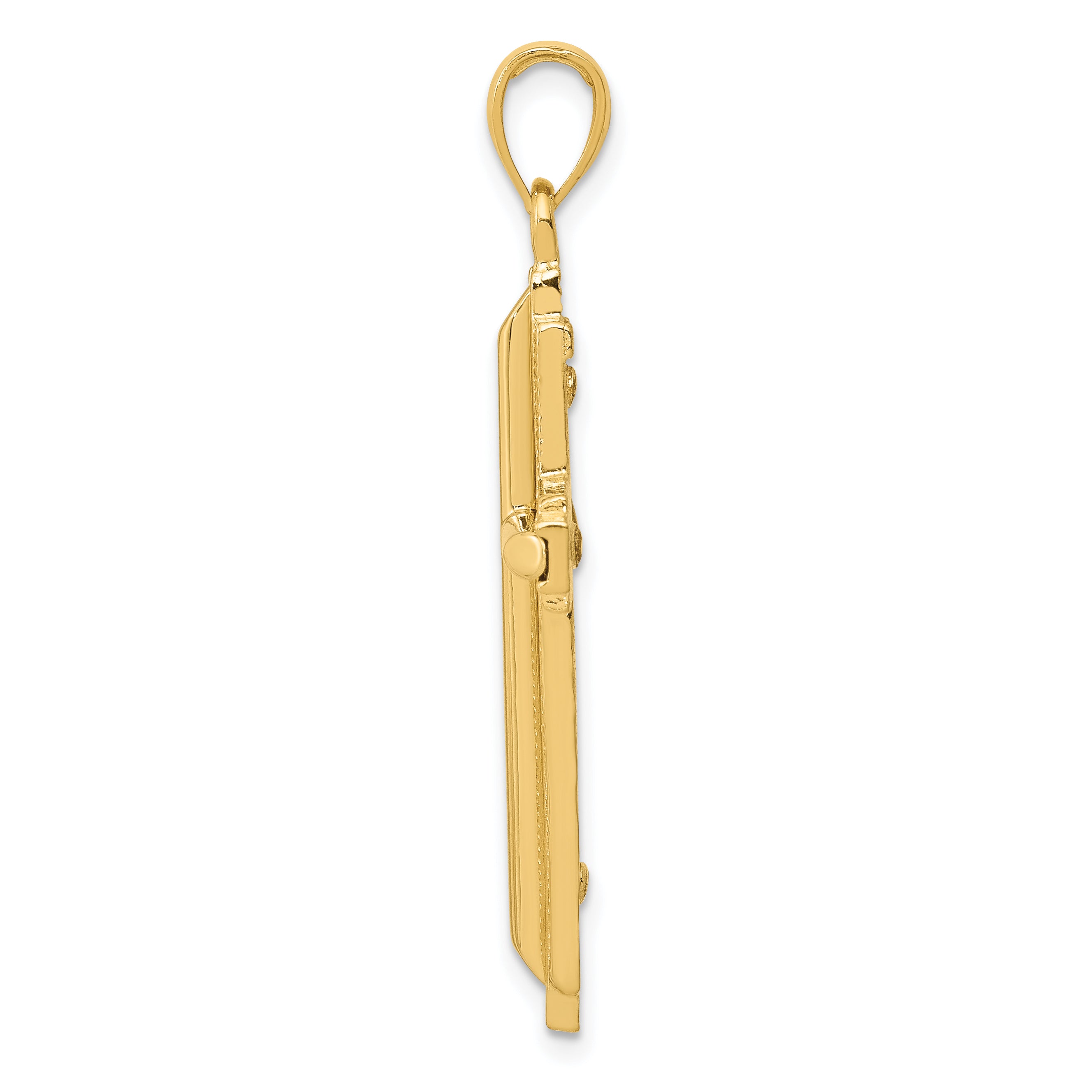 10k Cross Pendant Secondary image