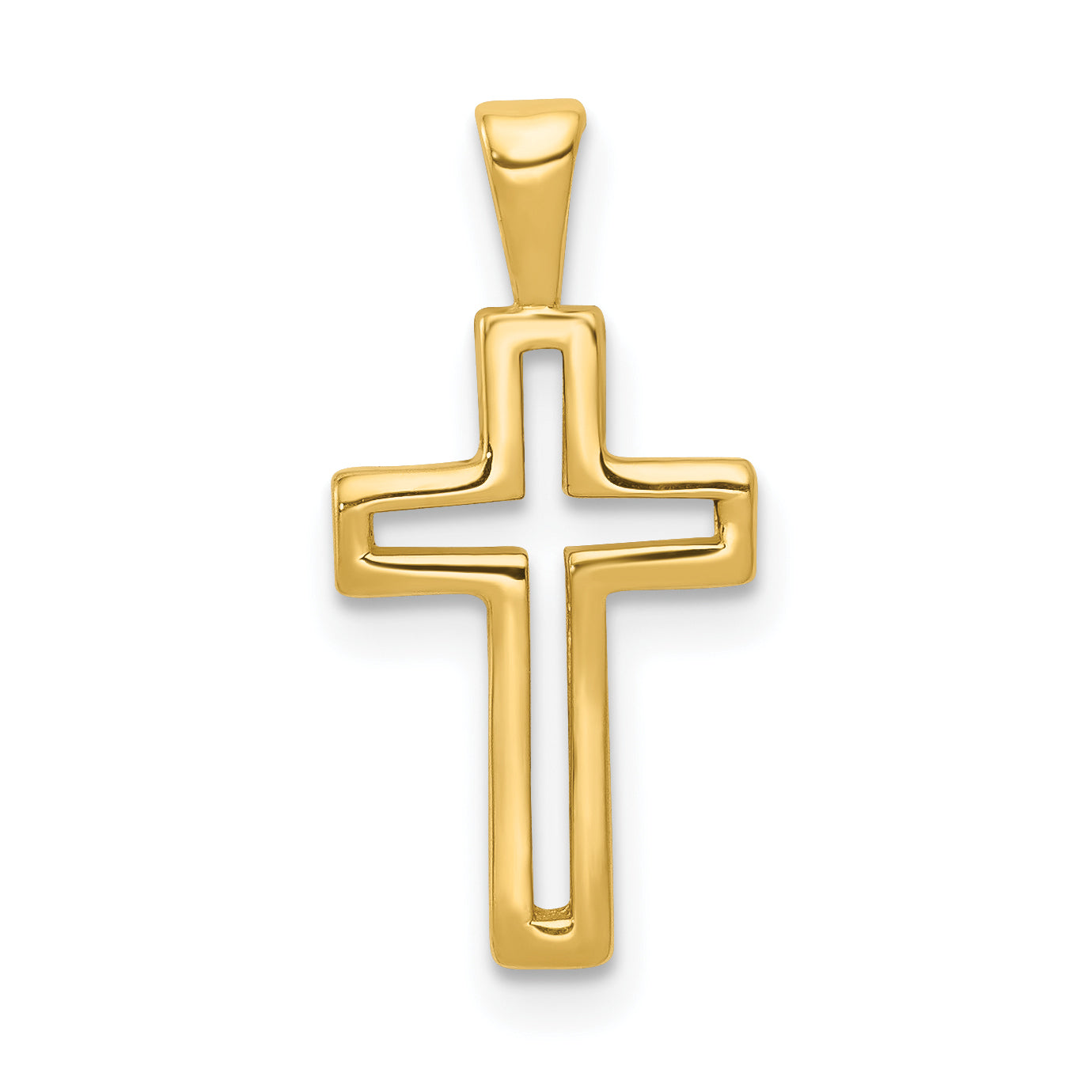 10k Cross Charm Main image