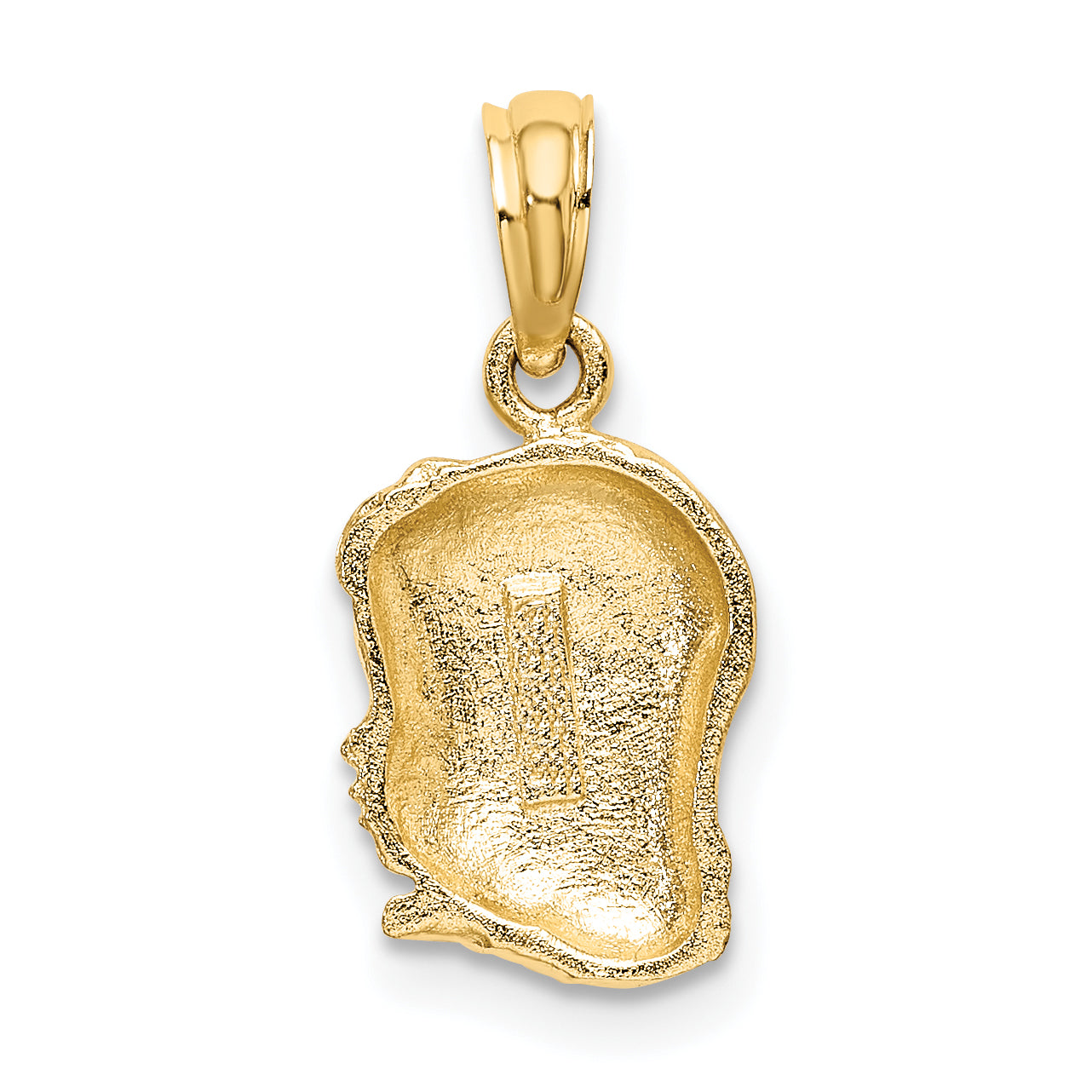 10k Girl Head Charm