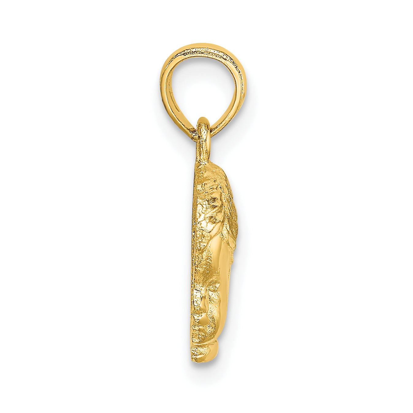 10k Boy Head Charm Secondary image