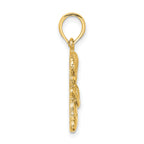 10k Praying Boy Charm
