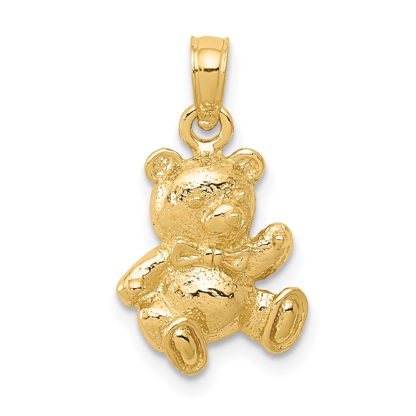 10K Teddy Bear Charm Main image