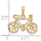 10k 3-D Moveable Bicycle Charm