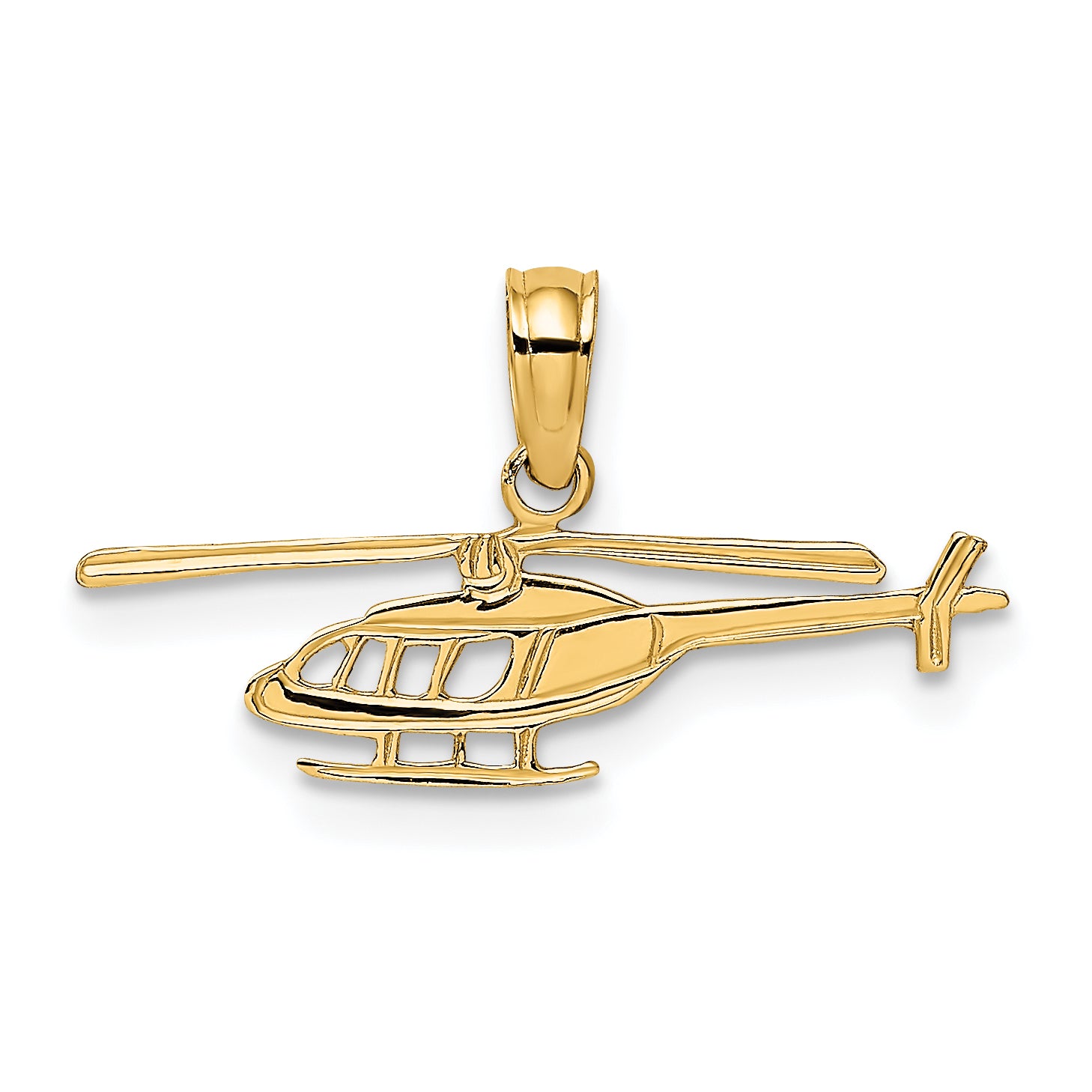 10k Helicopter Charm Main image