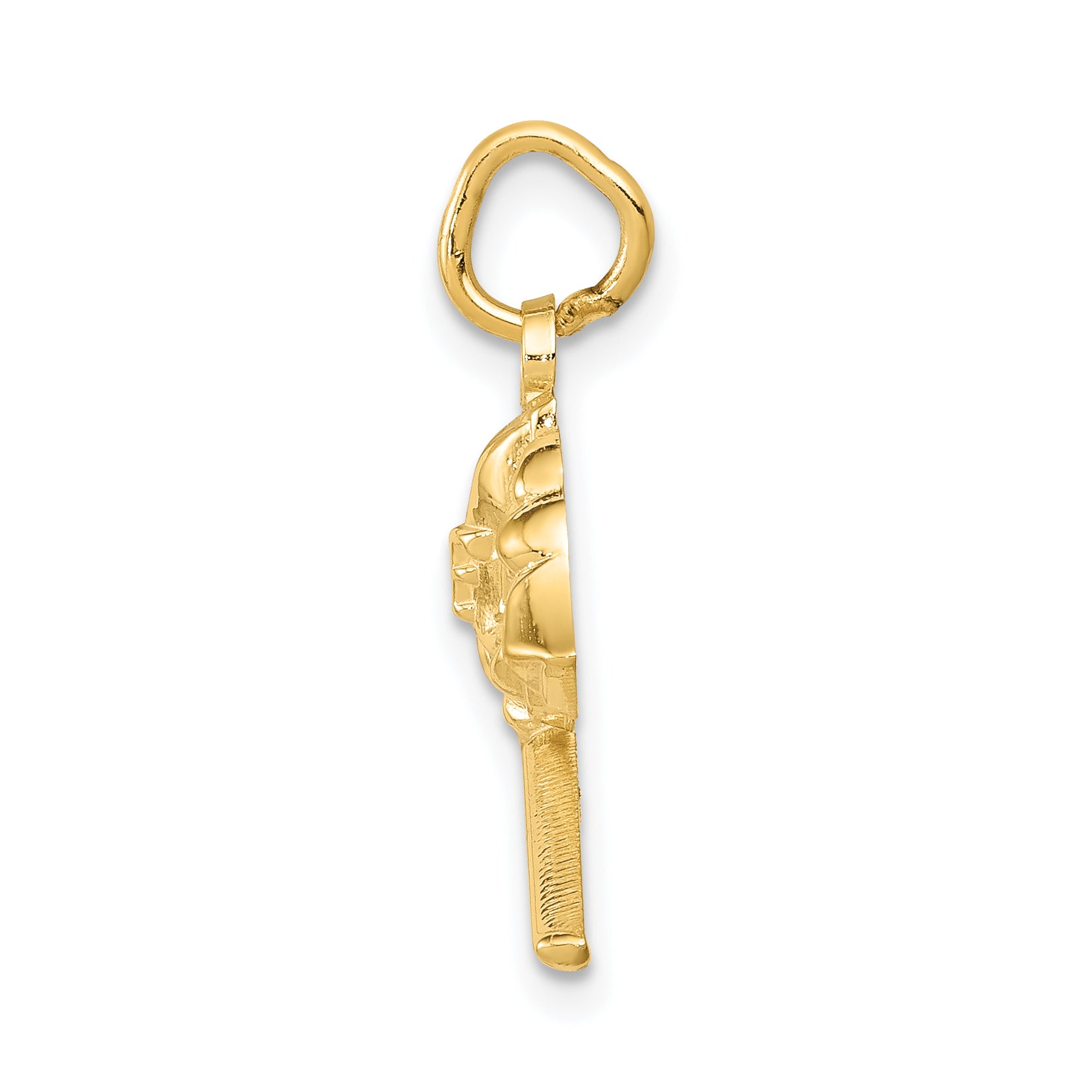 10k Fire Department Charm Secondary image