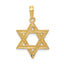 10K Star of David Pendant