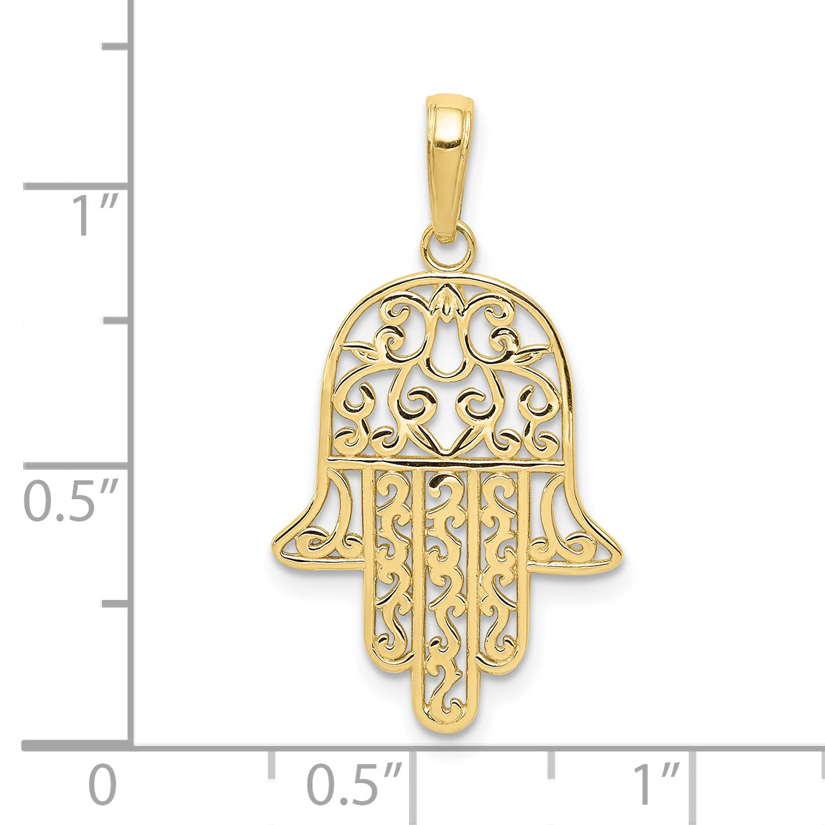 10k Chamseh Pendant