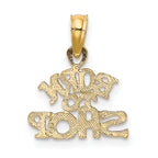 10K BORN TO SHOP Charm