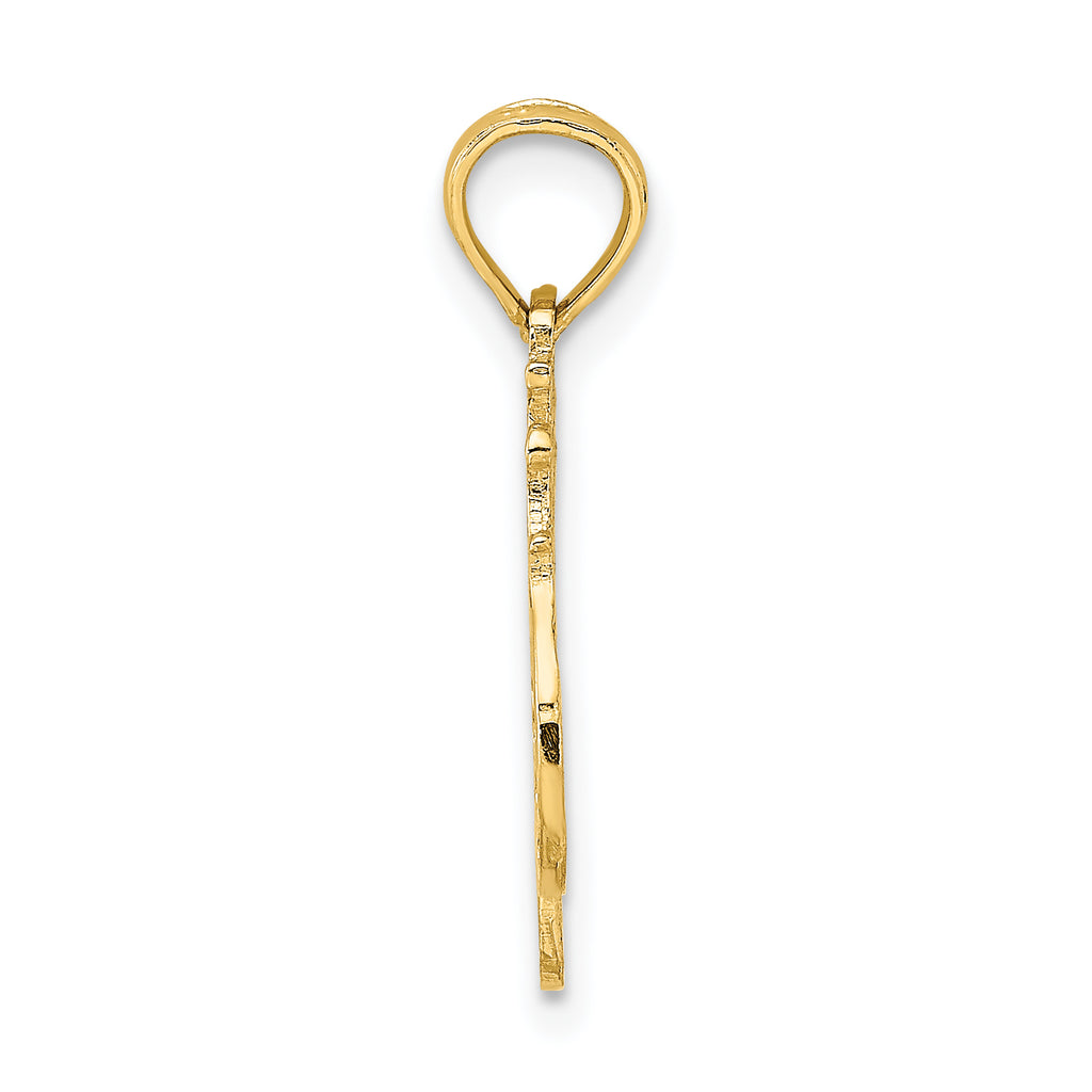 10K #1 WIFE Pendant