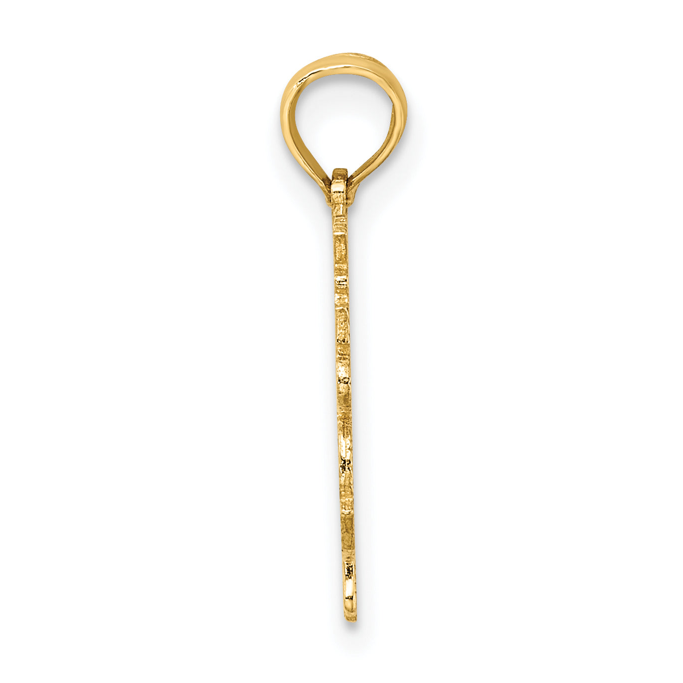 10K 100% ARIES Zodiac Charm Secondary image