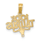 10K 100% TAURUS Zodiac Charm