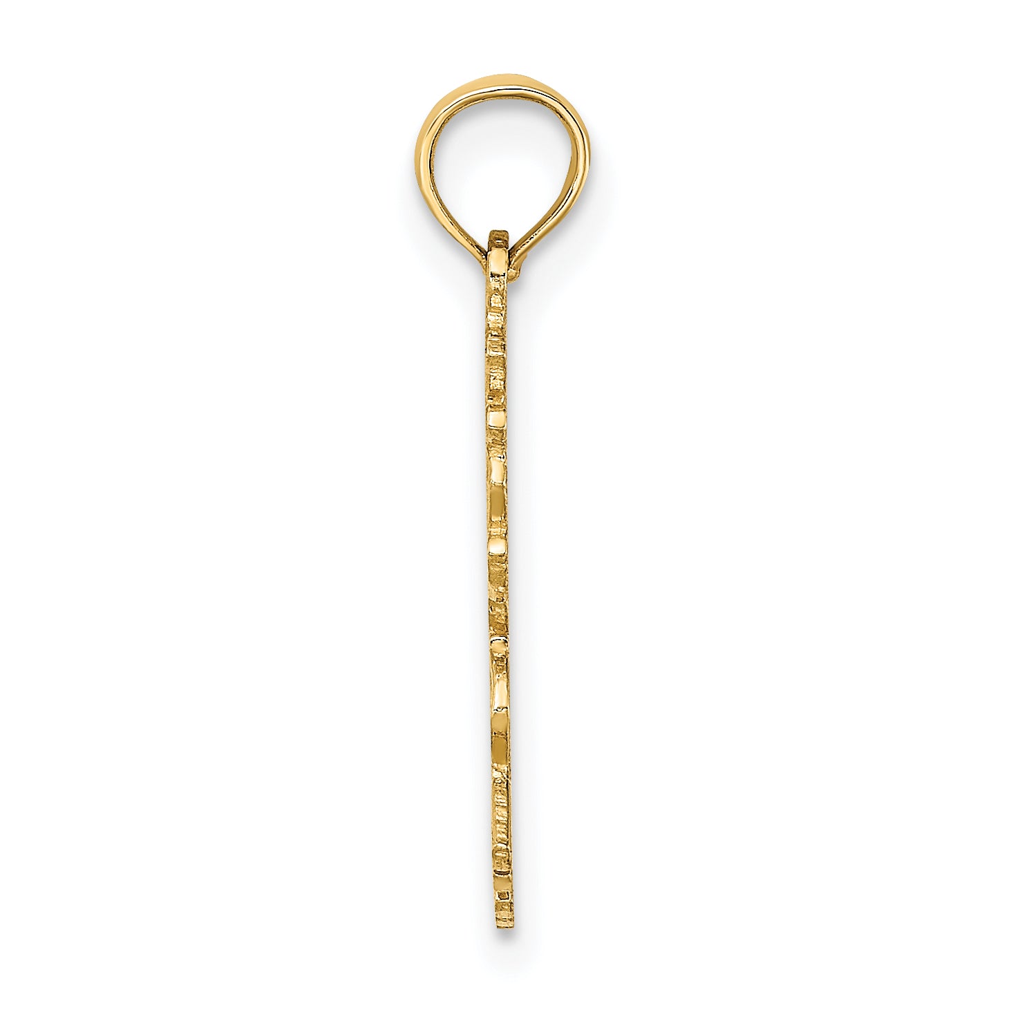 10K 100% GEMINI Zodiac Charm Secondary image